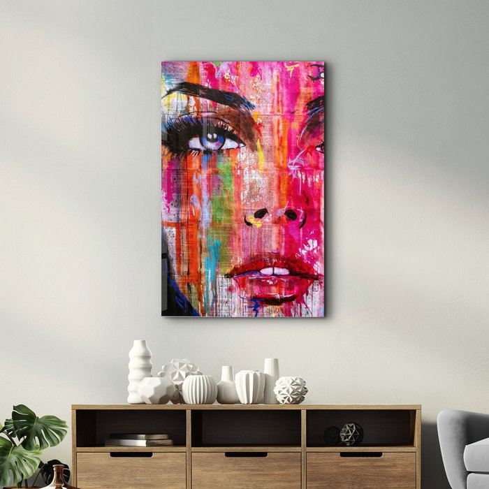 Wallity Pintura Decorativa de Vidrio Templado Multicolor 46 x 72 cm Wallity Pintura Decorativa de Vidrio Templado Multicolor 46 x 72 cm